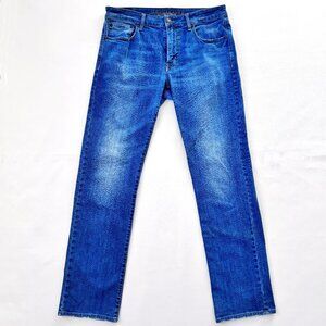 American Eagle 360 Extreme Flex Jeans Original Straight 34 x 34 Blue